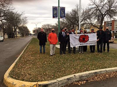 Lest We Forget Flag Raising Ceremony